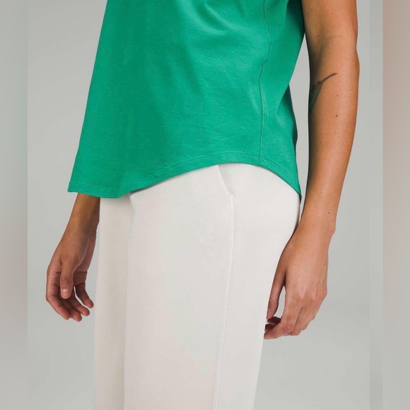 Lululemon Love V-Neck T-Shirt in Maldives Green - Picture 5 of 10